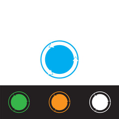 Arrow vector illustration icon