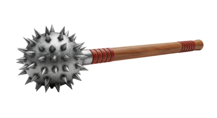 Isolated Medieval Mace