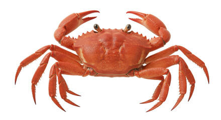 Isolated Red Crab