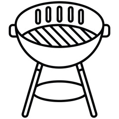 "Berbicue Line Art Vector - Adobe Stock Illustrations"