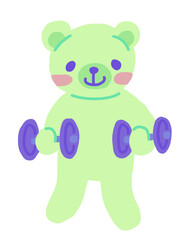 teddy bear cartoon