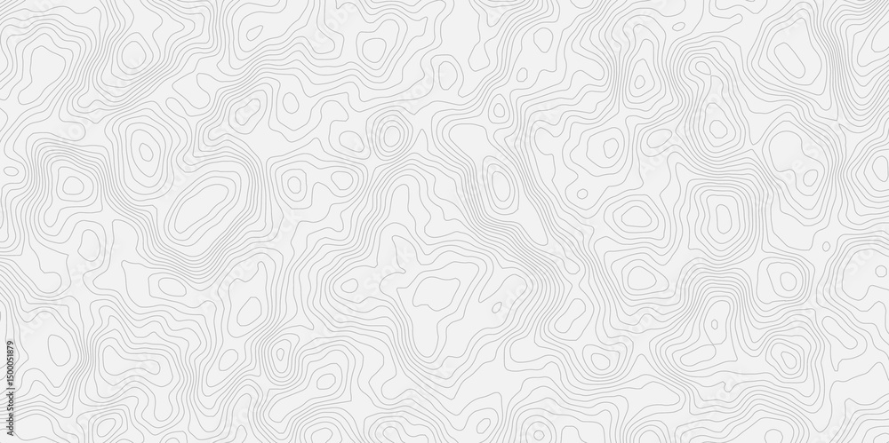 Poster topographic modern white texture with subtle swirls and contour wavey lines, creating a soft and ele