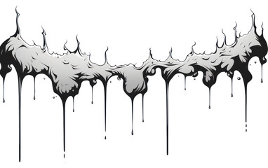 Fototapeta na wymiar PNG Poison melt effect accessories accessory outdoors.