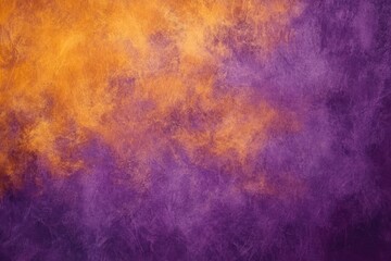 Fototapeta premium Abstract blend of orange and purple smoke