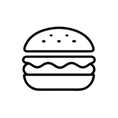 hamburger vector illustration