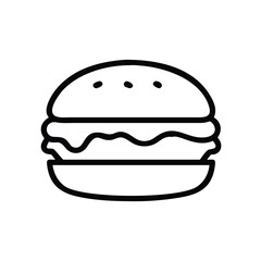 hamburger vector illustration