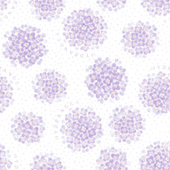 Stunning Hand Illustrated Curly Floral Motif Works