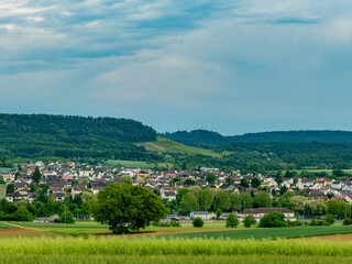 Stadtansicht auf die Faustastadt Knittlingen