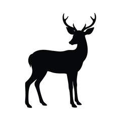 deer vector silhouette