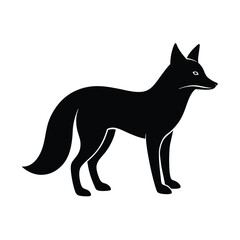 fox vector silhouette