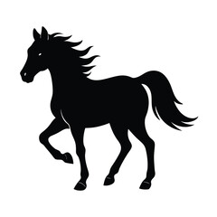 horse animal vector silhouette