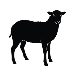 sheep vector silhouette