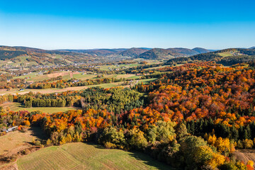 Jesień w Beskidzie Niskim
