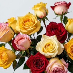 Naklejka premium bouquet of roses
