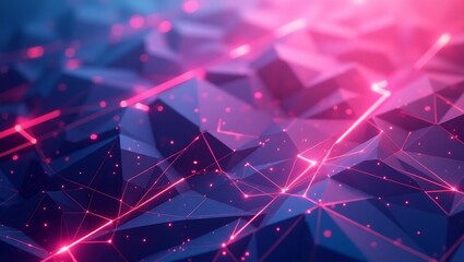 Abstract futuristic colorful background. Generative Ai.