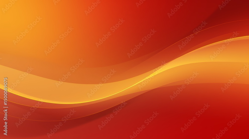 Fototapete red background with a wave pattern. the wave pattern is very bold and the background is very bright