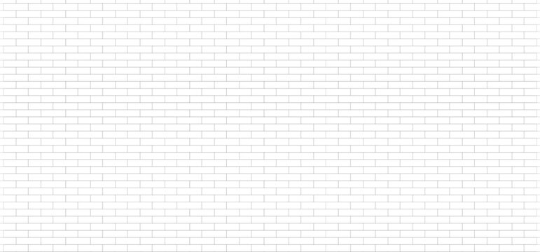 White brick wall background stock illustration, Brick wall. Simple geometric seamless pattern. Textured background.