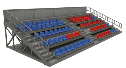 Bleacher seating design