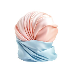 Elegant Cooling Wrap with a Smooth Luxurious Fabric Isolated on Transparent Background