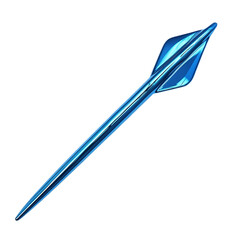 Sleek Arrow with a Streamlined Aerodynamic Shape Isolated on Transparent Background