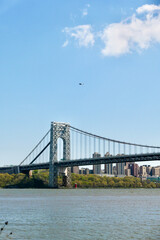 George Washington Bridge View from Ross Dock Picnic Area