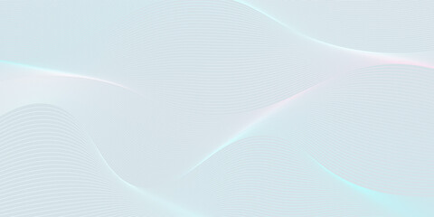 Premium background design with white line pattern (texture) in luxury pastel colour. Abstract horizontal vector template for business banner, formal backdrop, prestigious voucher, luxe invite