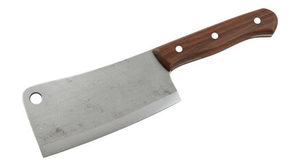 Isolated Cleaver Knife