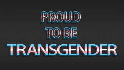Happy Pride Month Transgender Pride Flag Horizontal Background