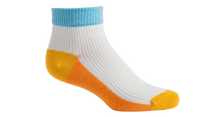 Isolated Colorful Ankle Sock