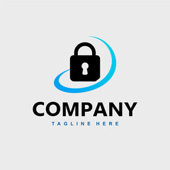 Security Lock Logo for a Company