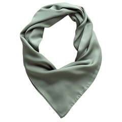 Elegant Cooling Bandana with a Refined Soft Fabric Isolated on Transparent Background