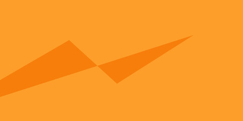 Abstract orange and yellow gradient vector illustration with sun and lines pattern for web banner design