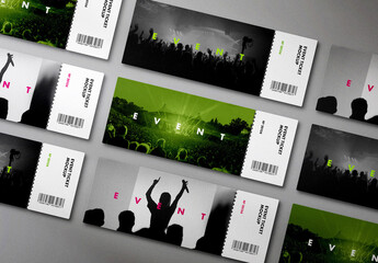 Event Ticket Mockup