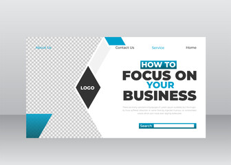 Modern Website Header & Corporate Homepage Design Featuring Clean Lines and Trust-Building Elements