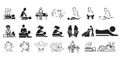 Massage Icon Deep Tissue Therapy