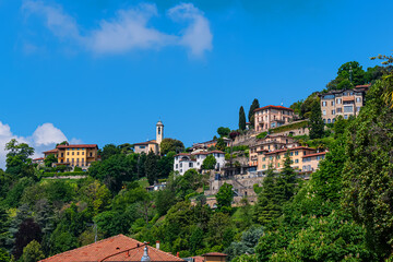 Fototapeta premium Picturesque view of Bergamo's 