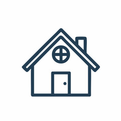 House Icon Outline DrawingVector image