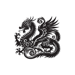 Mythical Drgon Vector (3).eps