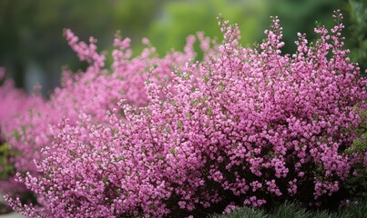 Fototapeta premium Gardening guide: shrubs, flowers, lawn care. AI generated illustration.