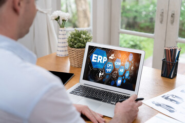 ERP enterprise resource planning software for brisk business to plan the marketing strategy