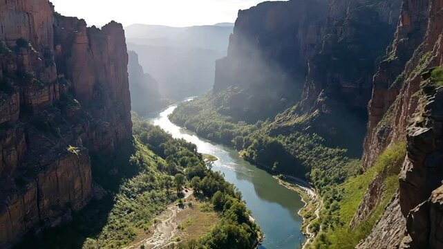 Canyon River Sunrise