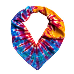 Performance Cooling Bandana Featuring Moisture Wick Isolated on Transparent Background