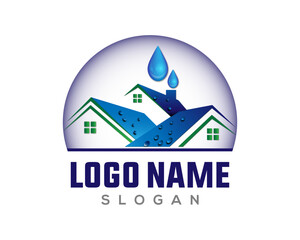 Elegant House Construction Logo – Contractor Business Branding Template