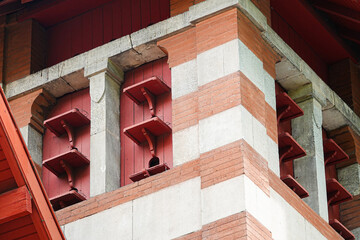 Pigeon tower or dovecote for pigeons to shelter