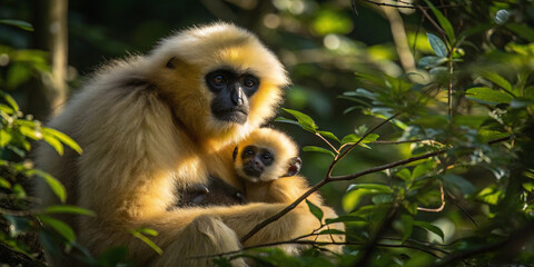 Fototapeta premium long tailed macaque