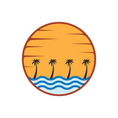 Beach Logos and Symbols