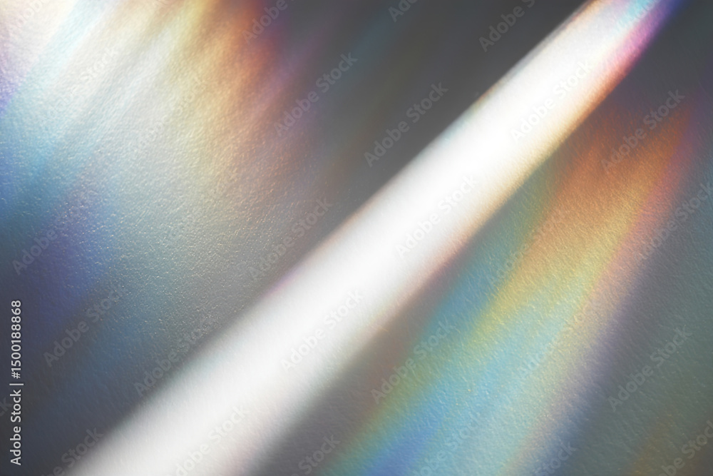 Poster abstract background using soft pastel colors and highlights, visualization of light passing through 