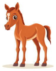 PNG Horse animal cartoon mammal.