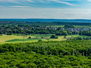 Obraz premium Strommasten einer Überlandleitung