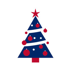 christmas tree vector art